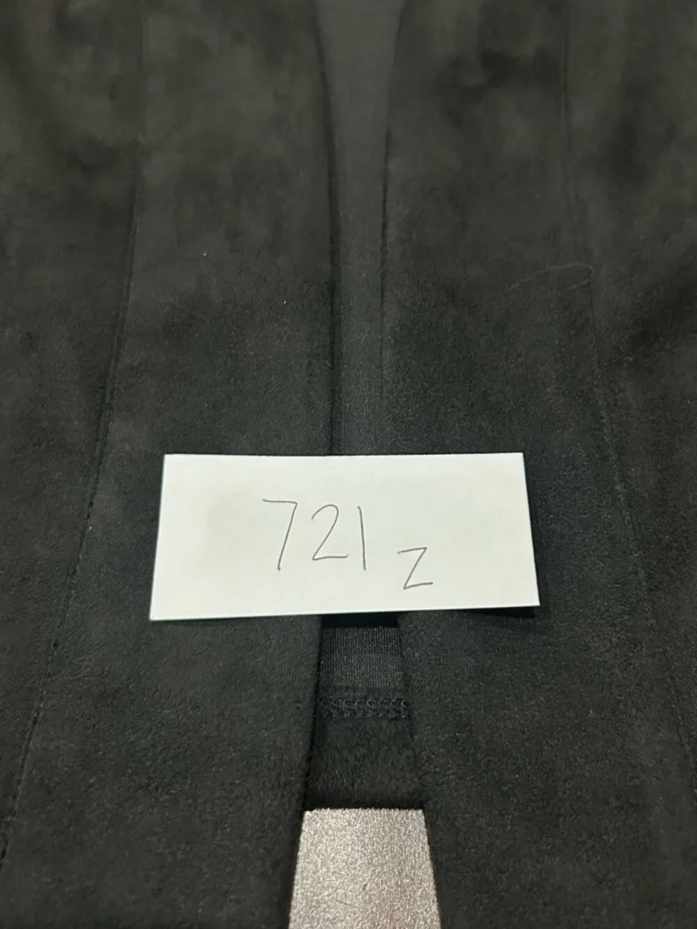 Calvin Klein Large Black Open-Front Cropped Jacket Minimalist Timeless Style